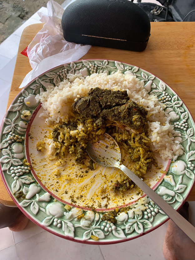 Cassava Leaf Lunch